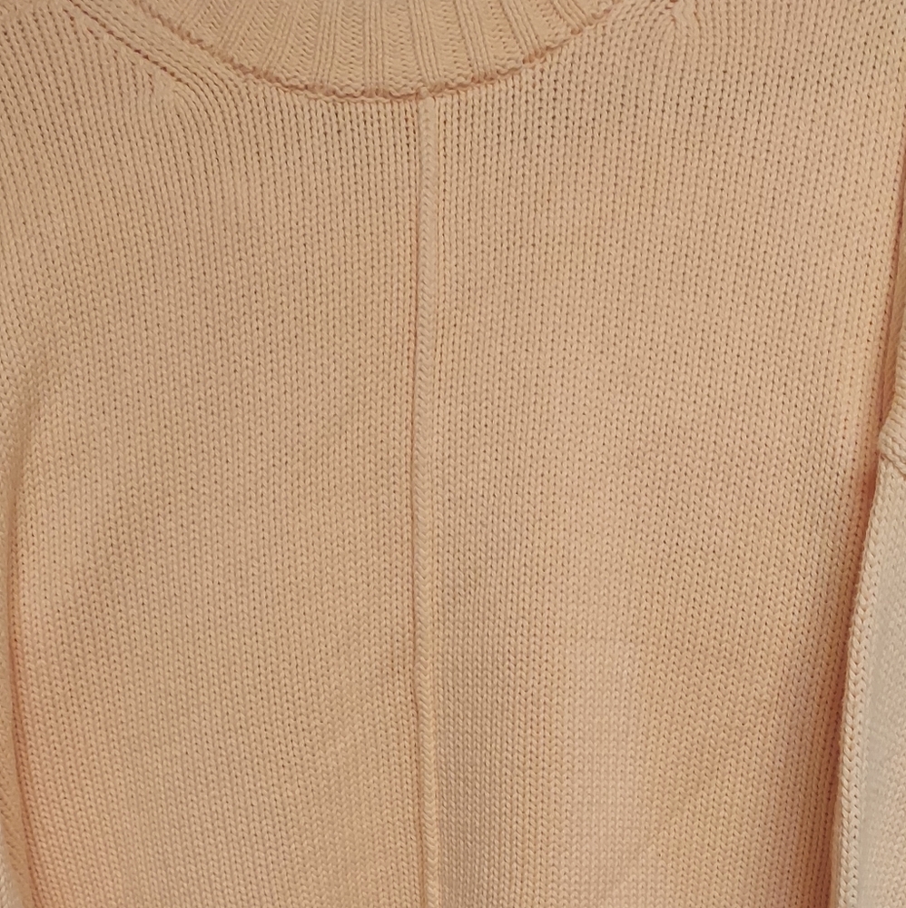 A new day orange sherbert crew neck sweater sz large - Picture 1 of 5